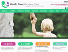 Tablet Screenshot of lincolncountykids.org